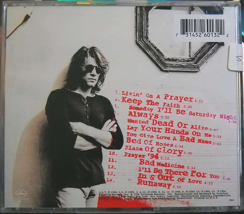 BON JOVI cross road CD