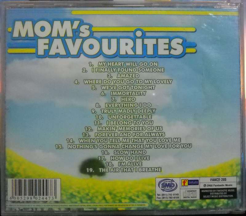 MOM's FAVOURITES CD