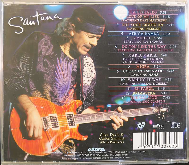 SANTANA supernatural CD