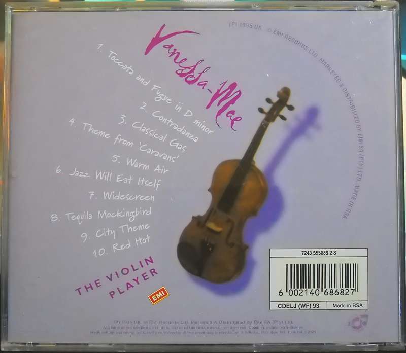 Vanessa-Mae the violin player CD