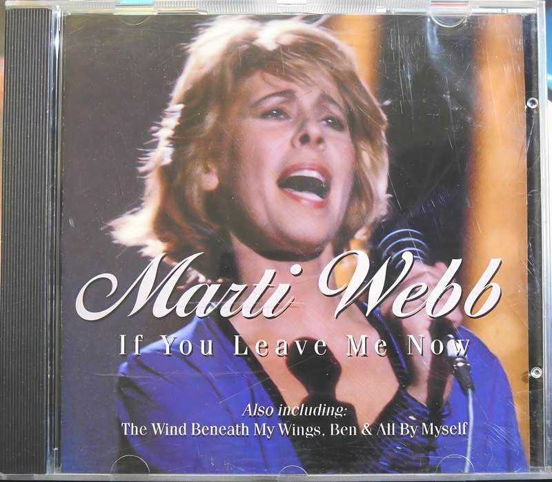 MARTI WEBB if you leave me now