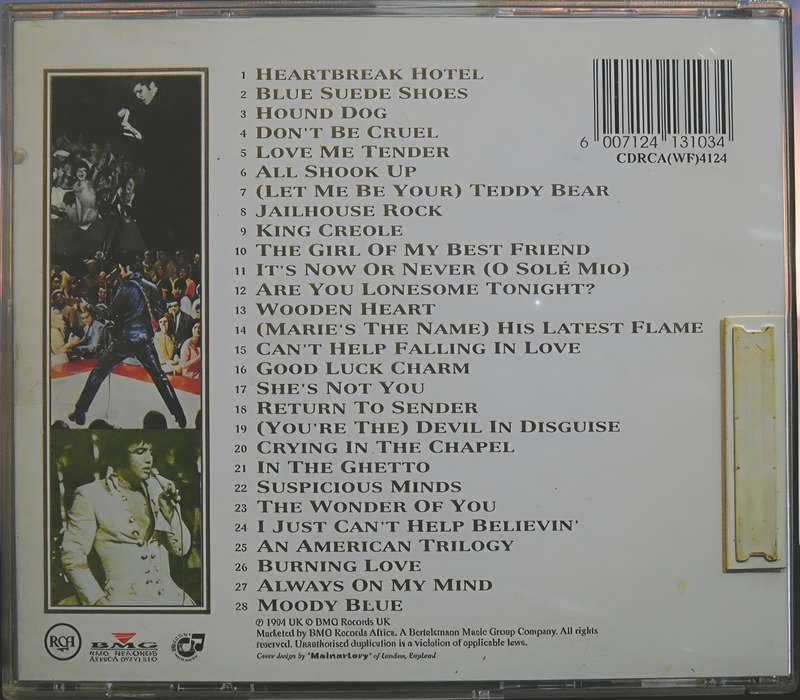 ELVIS the essential collection CD
