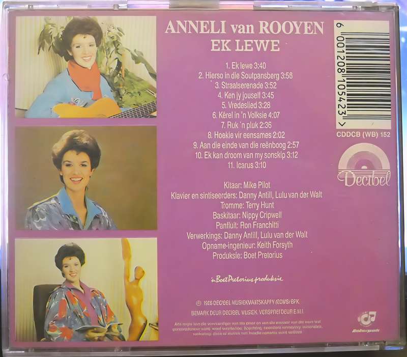ANNELI VAN ROOYEN ek lewe CD