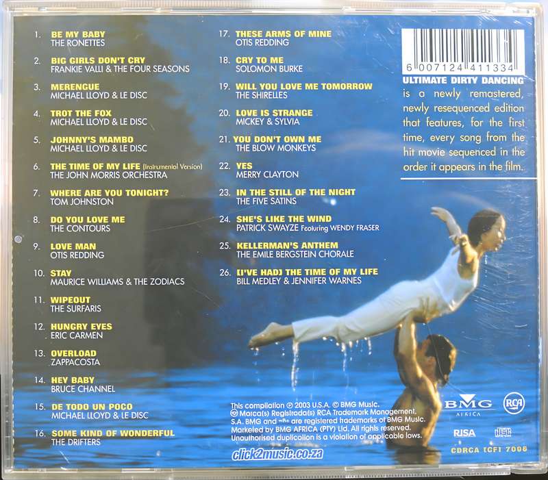 ULTIMATE DIRTY DANCING CD