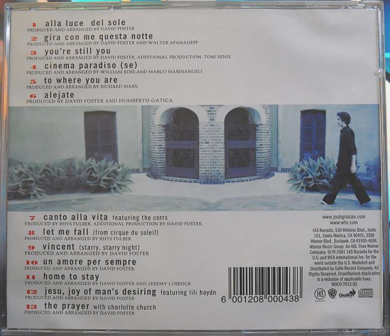 JOSH GROBAN CD