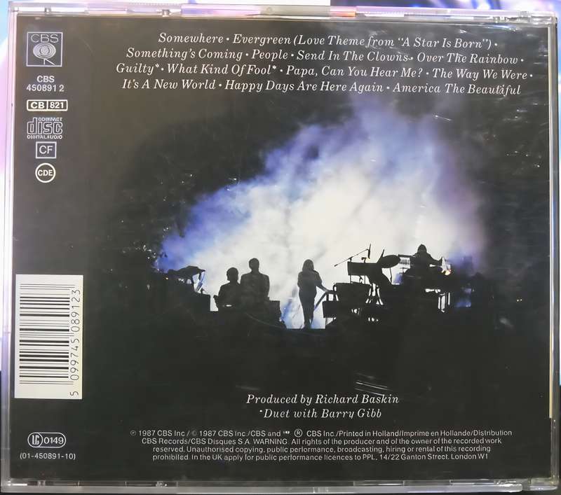 BARBRA STREISAND one voice CD