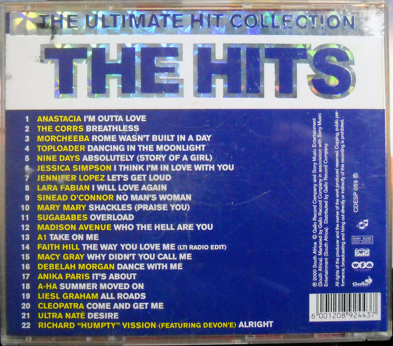 THE HITS Vol 5 CD