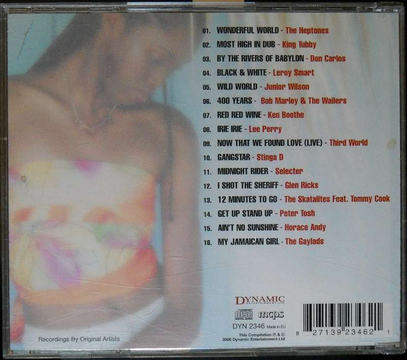 REGGAE Love Songs various artists CD