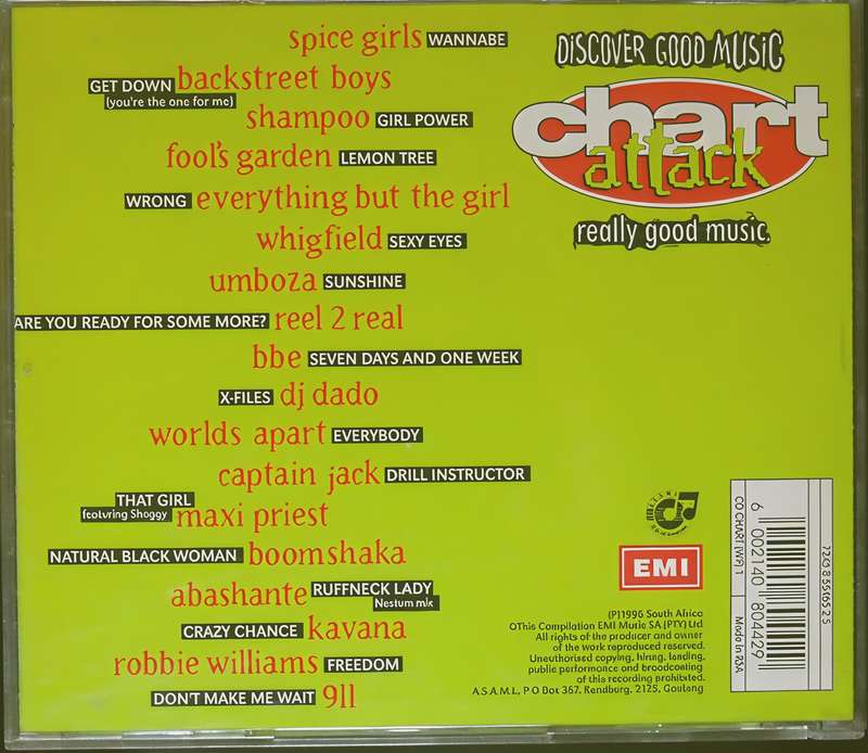 CHART ATTACK CD
