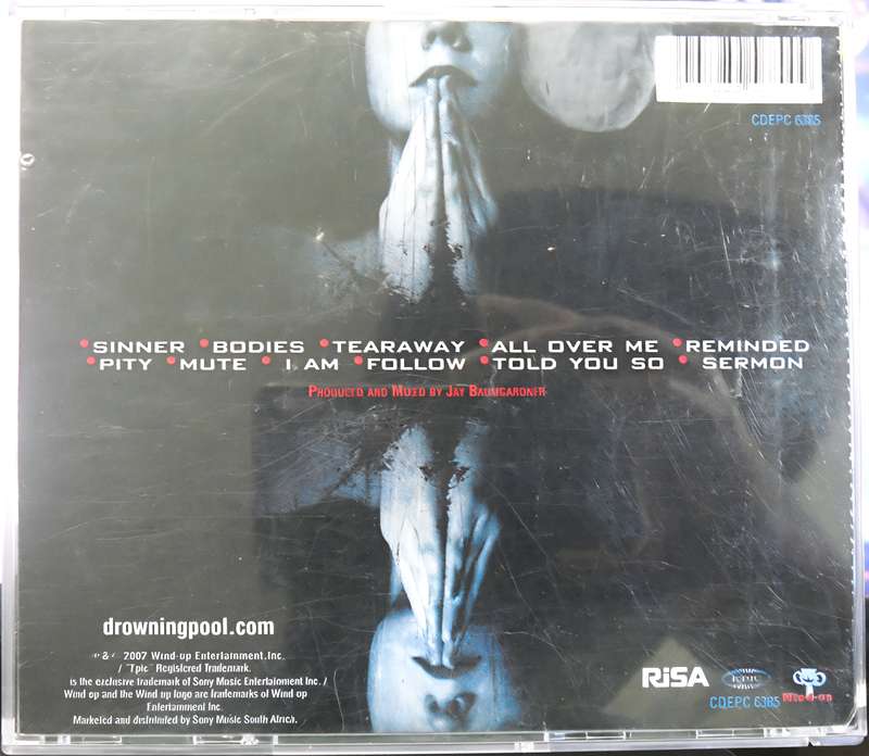 DROWNING POOL sinner CD