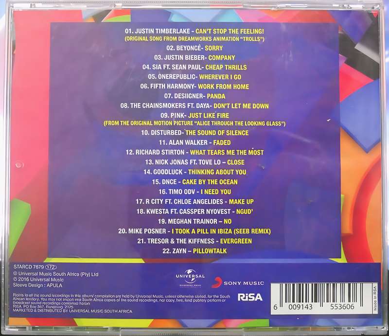 NOW That's What I Call Music 73 CD