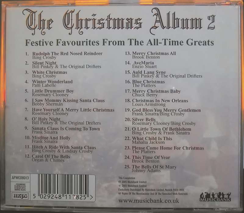 THE CHRISTMAS ALBUM 2 CD