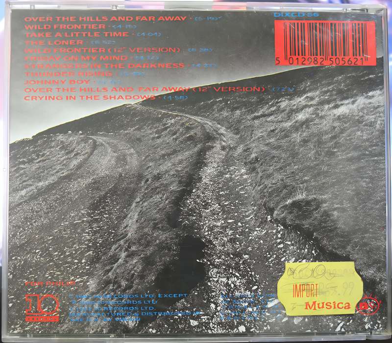 GARY MOORE wild frontier CD