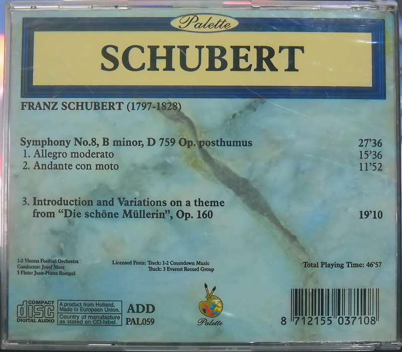 SCHUBERT CD
