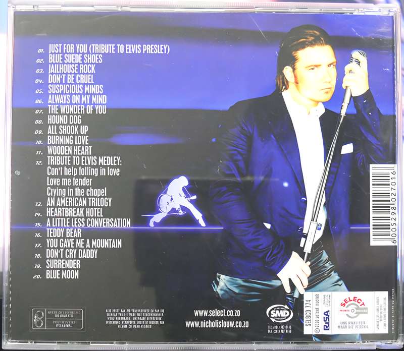 NICHOLIS LOUW elvis on my mind CD