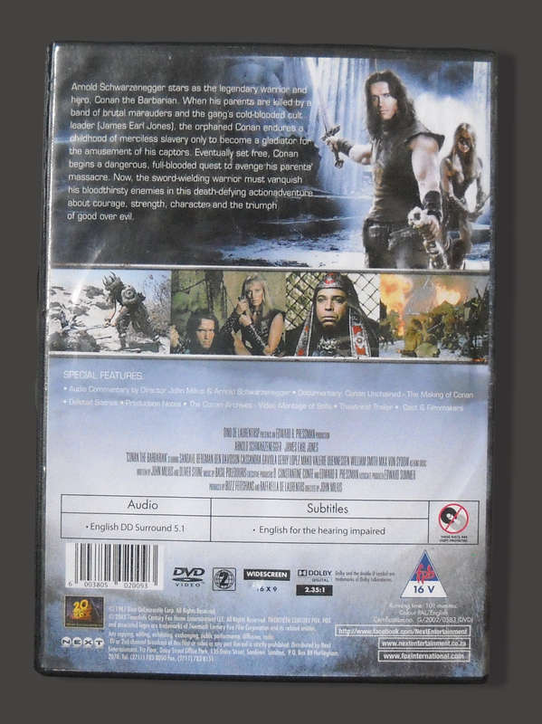 Conan The Barbarian (DVD)