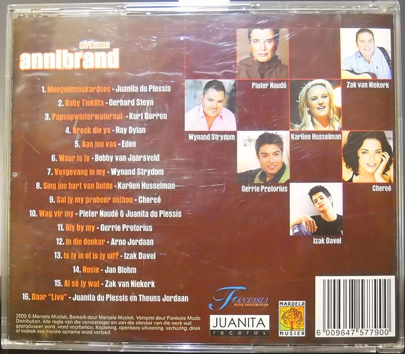 afrikaans ANNIBRAND CD