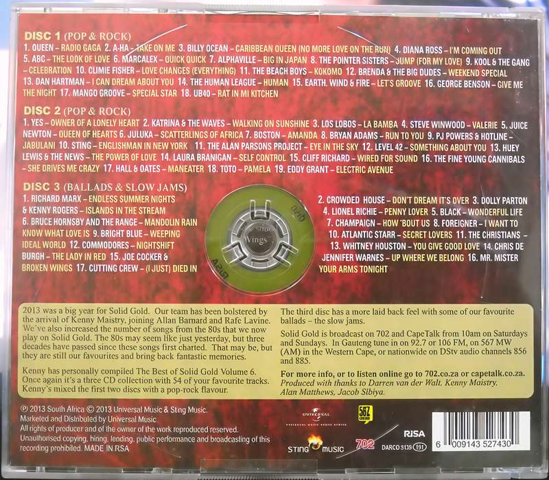 SOLID GOLD best of volume 6 3CD