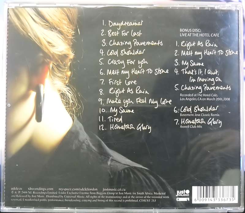 ADELE 19 CD