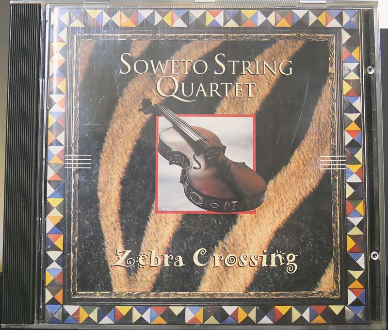 Soweto String Quartet zebra crossing