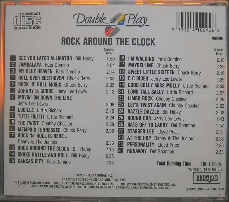 ROCK AROUND THE CLOCK CD