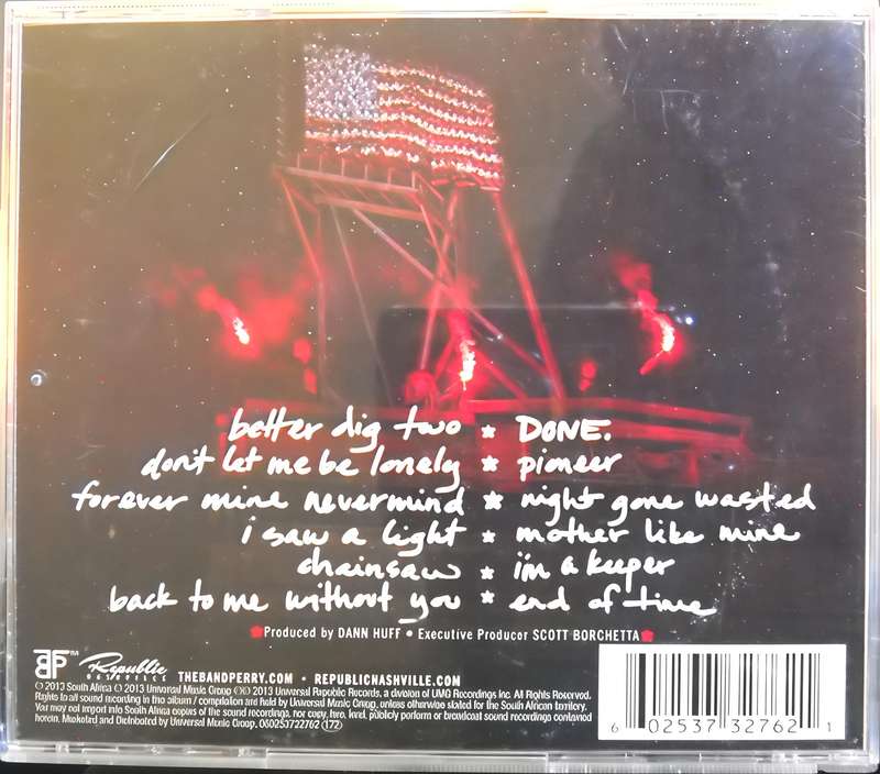 Pioneer the band perry CD