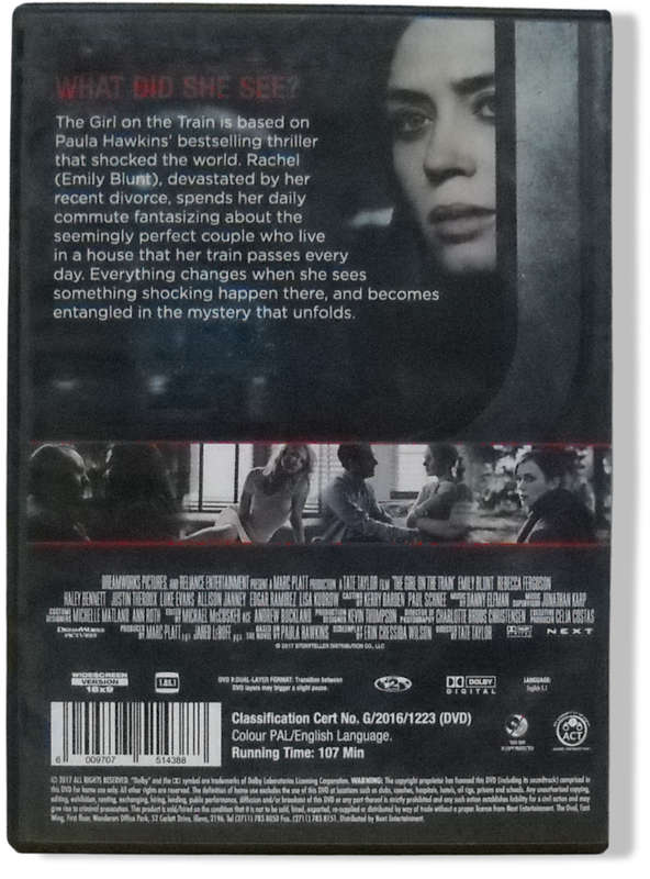 The Girl On The Train (DVD)