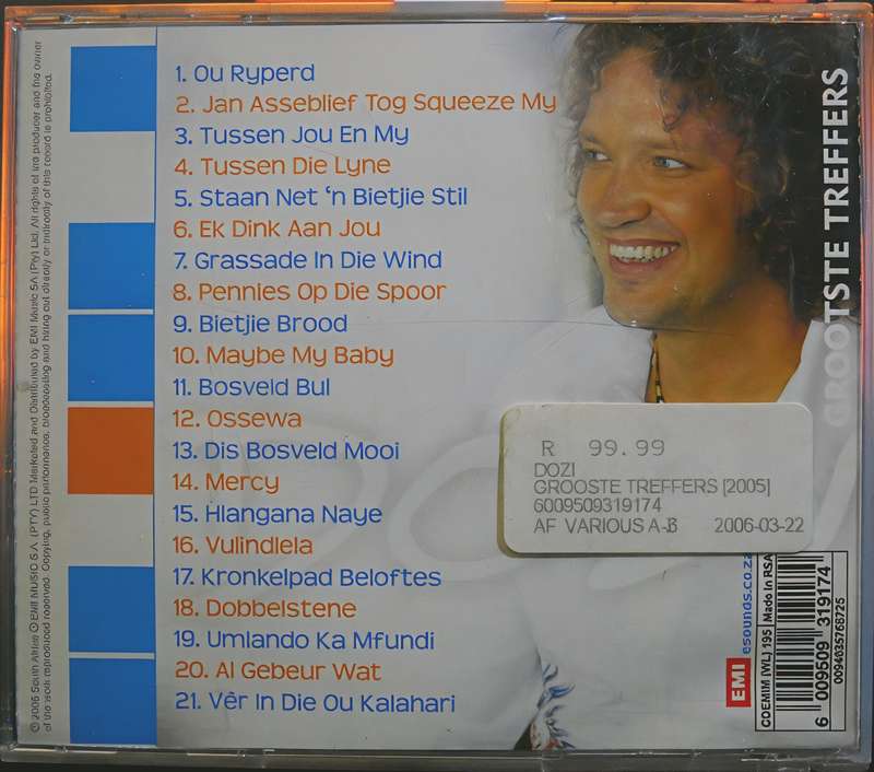 DOZI Grootste Treffers CD