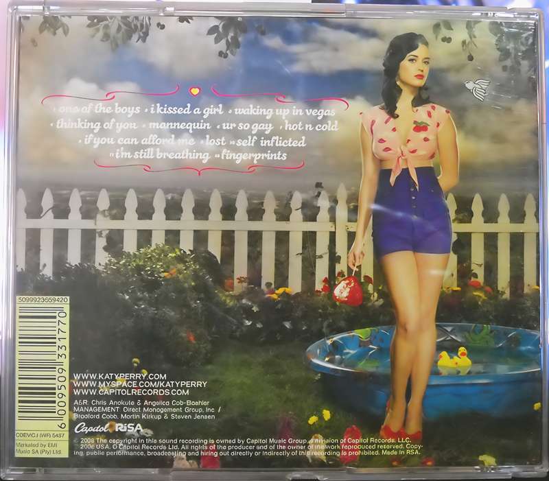 KATY PERRY one of the boys CD