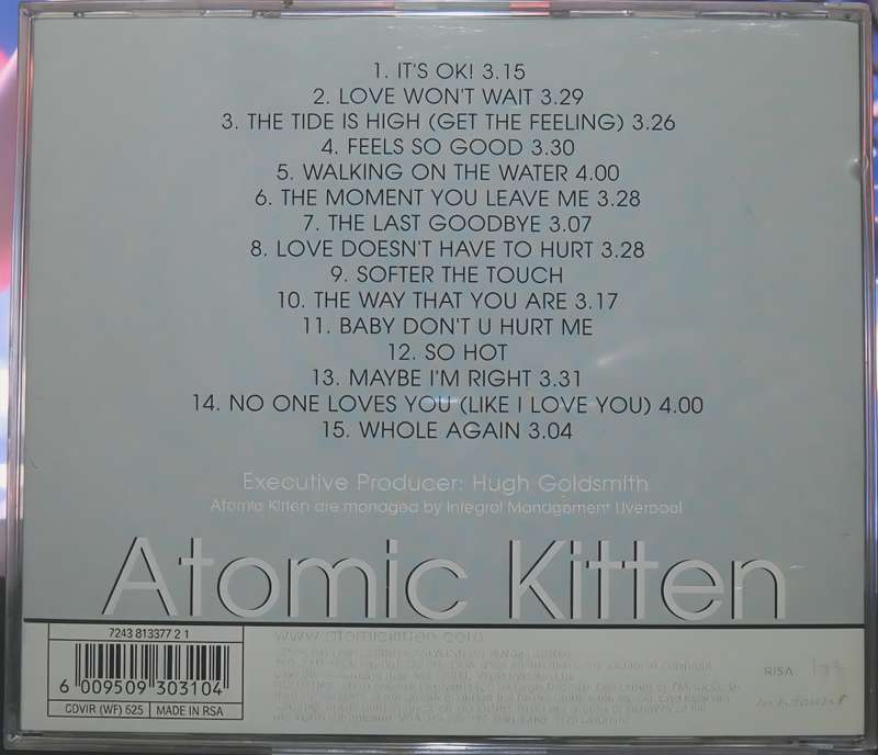 ATOMIC KITTEN feels so good CD