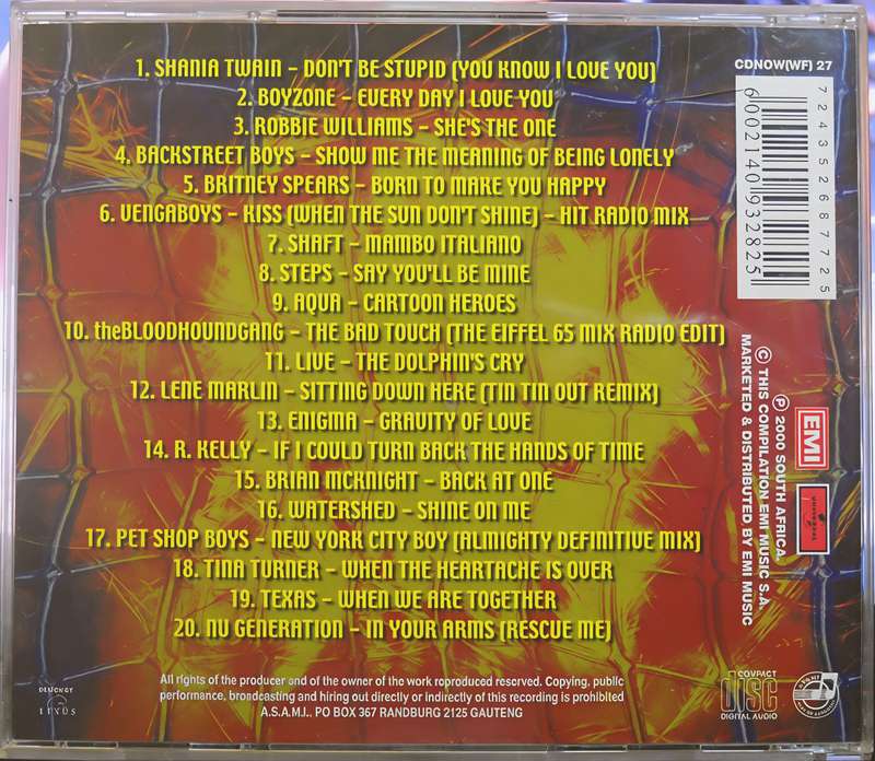 NOW That's What I Call Music 27 CD