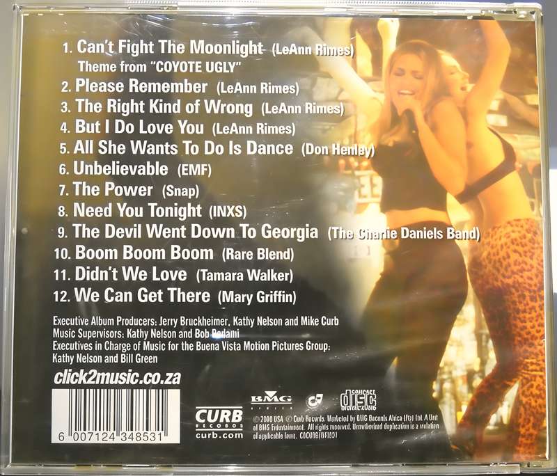 COYOTE UGLY soundtrack CD