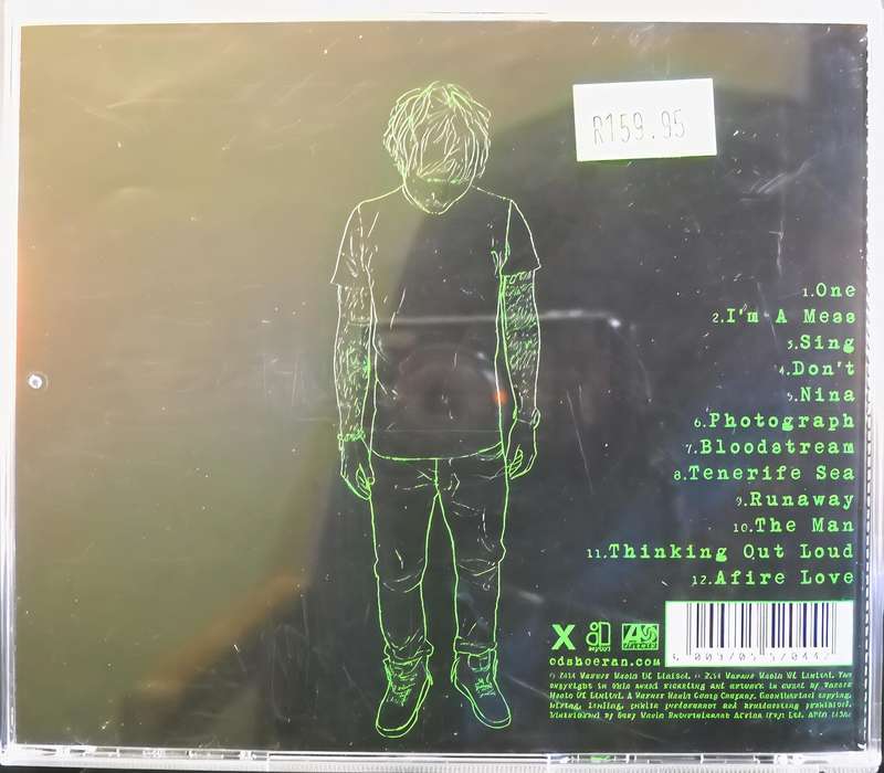 ED SHEERAN X CD