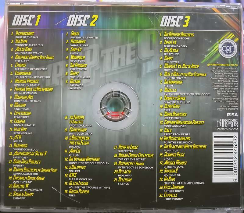 PUMP UP THE 90s 3CD