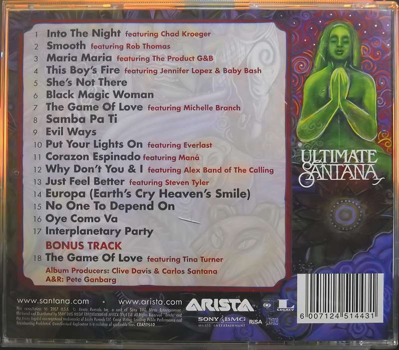 ULTIMATE SANTANA CD