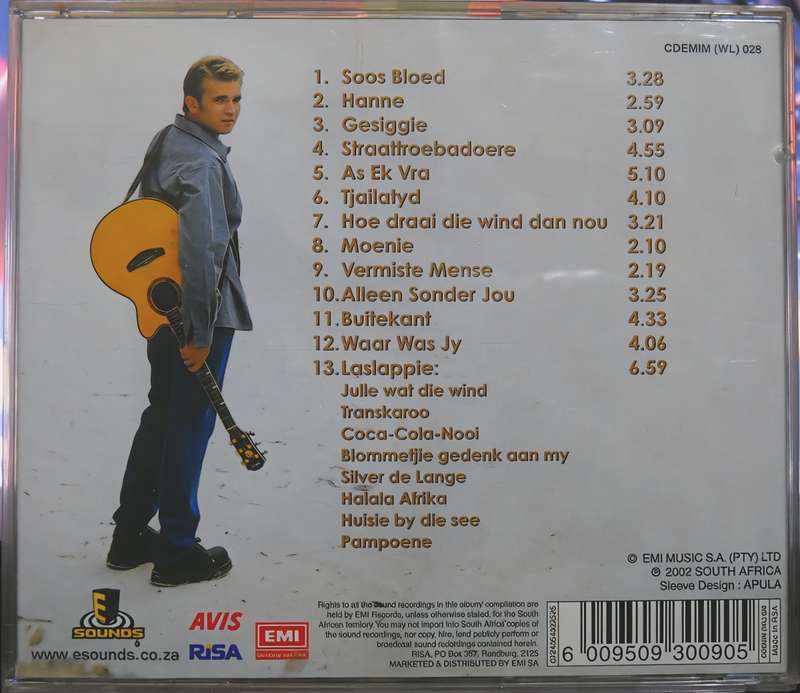 THEUNS JORDAAN tjailatyd CD