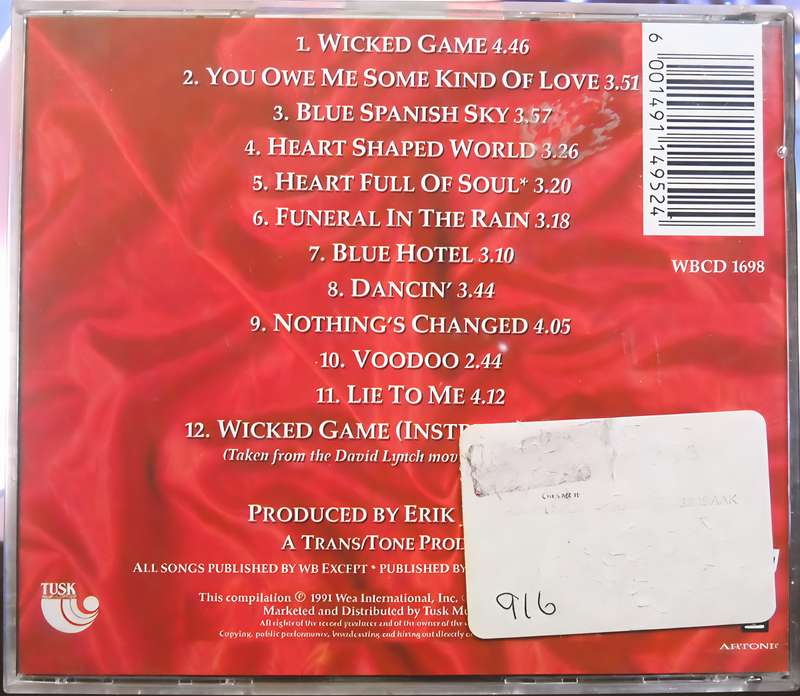 CHRIS ISAAK wicked game CD