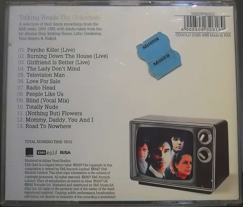 TALKING HEADS the collection CD