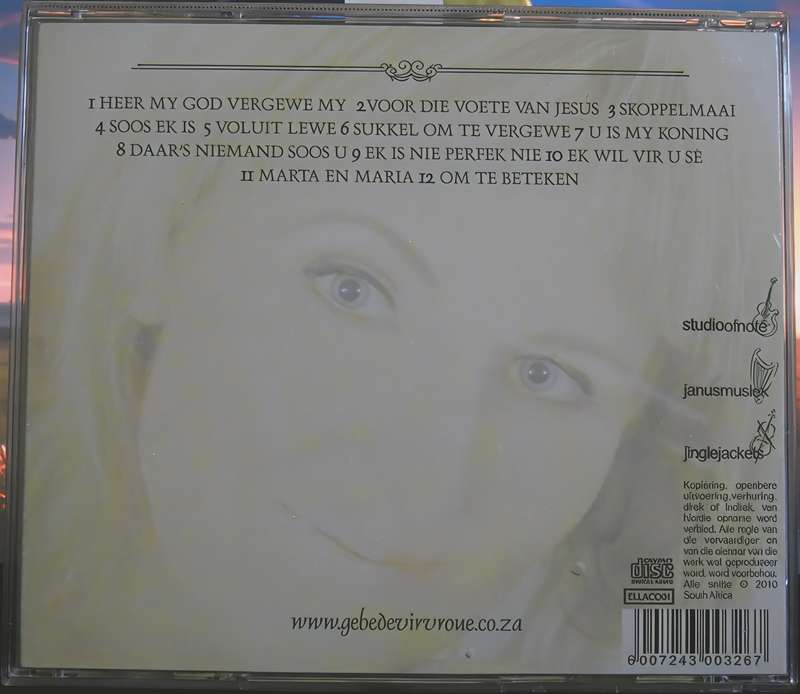 ELLA KRITZINGER gebede vir vroue CD