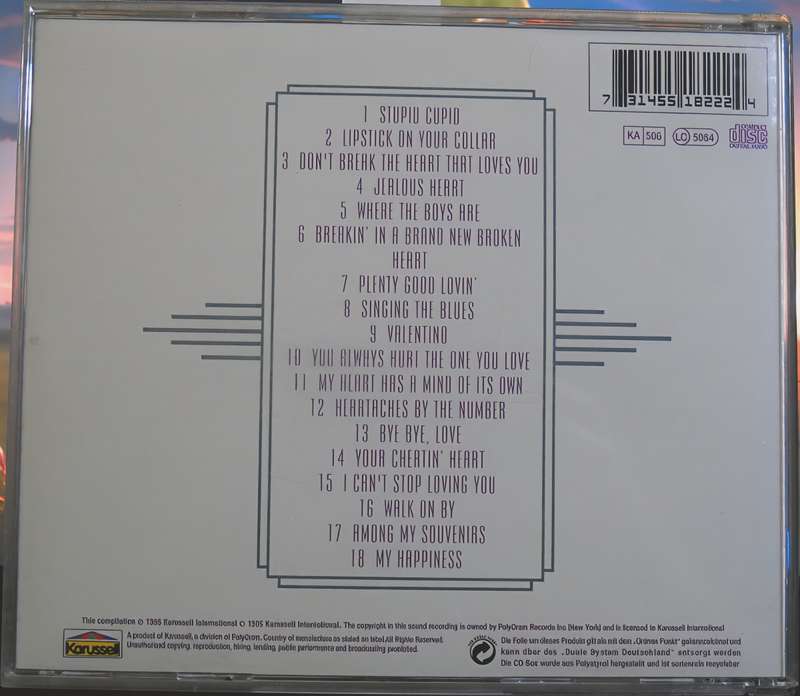 CONNIE FRANCIS the collection CD