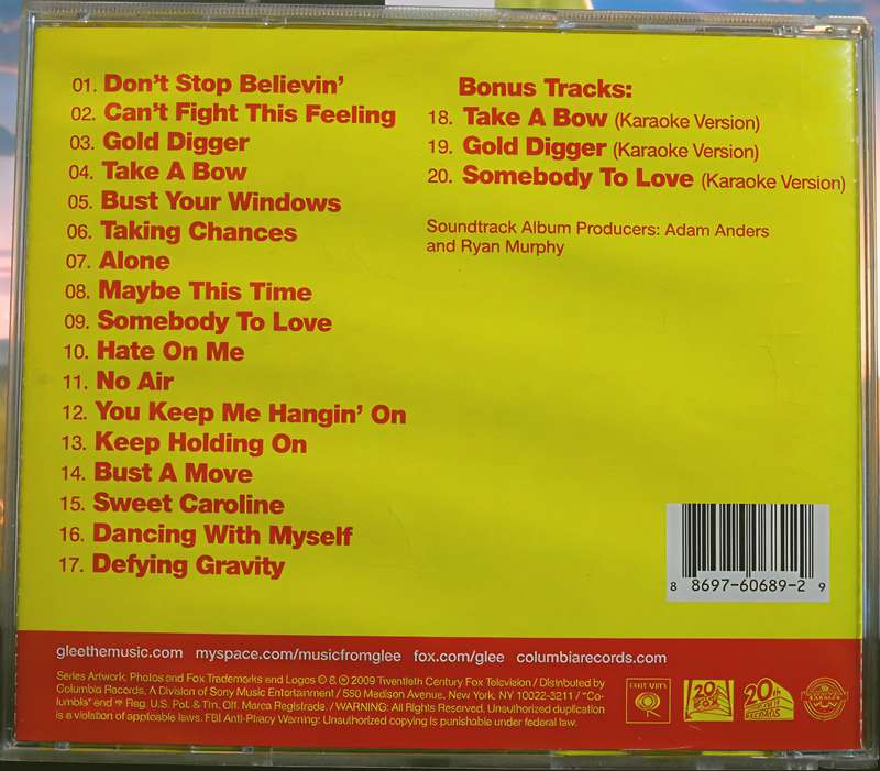GLEE: The Music volume 1 CD