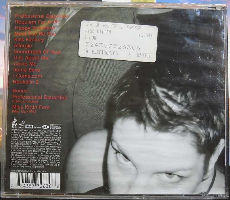 MISS KITTEN I COM CD