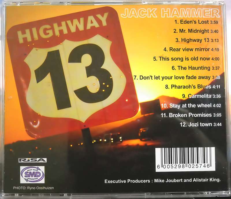 JACK HAMMER highway 13 CD