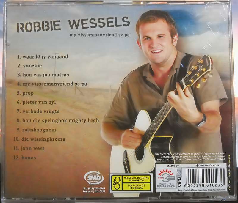 Robbie Wessels vissersmanvriend se pa