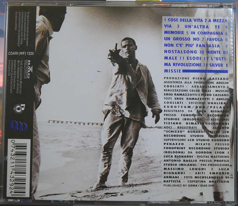 EROS RAMAZZOTTI tutte storie CD