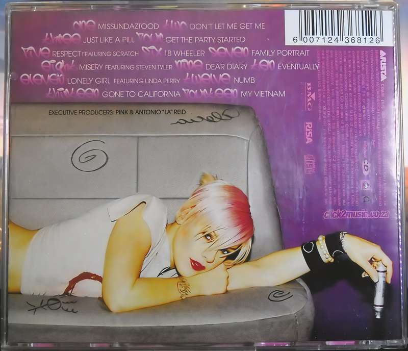 PINK missundaztood CD