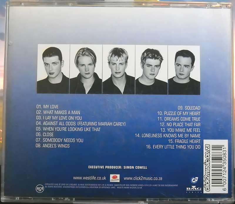 WESTLIFE coast to coast CD