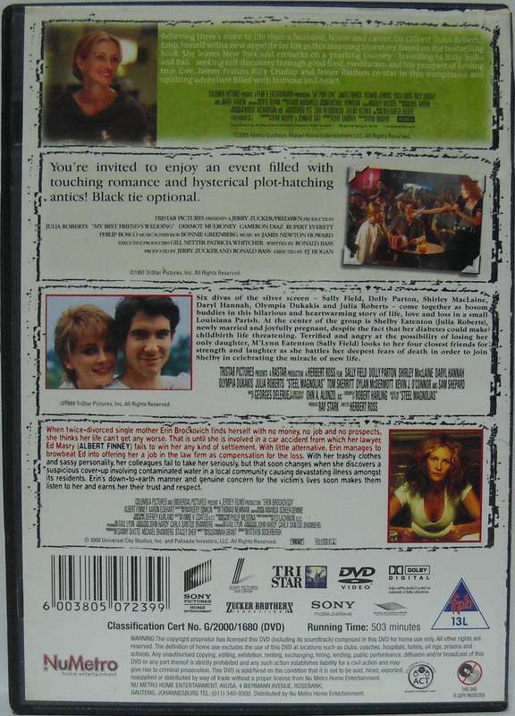 Julia Roberts Collection (4 DVDs)