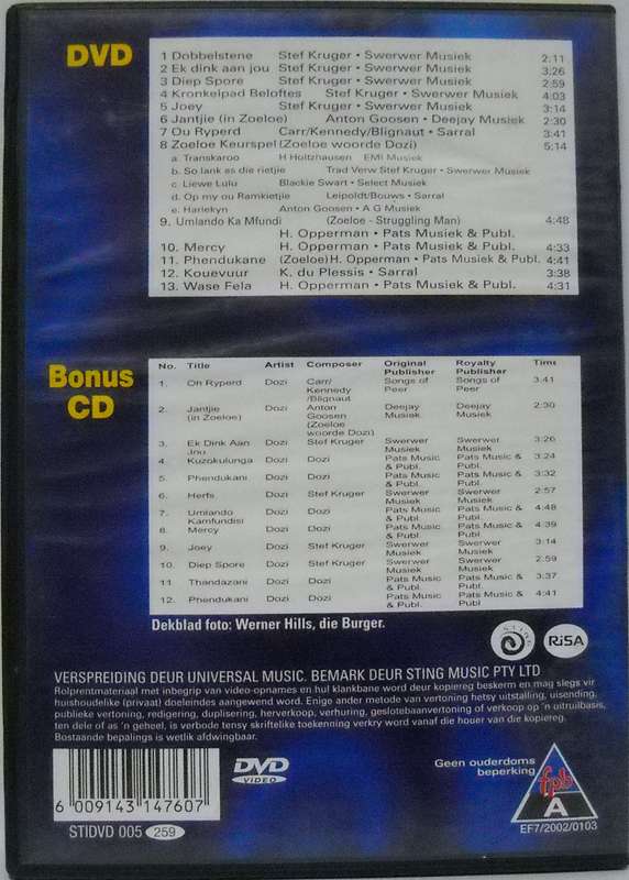 Dozi Beste Snitte (DVD + CD)
