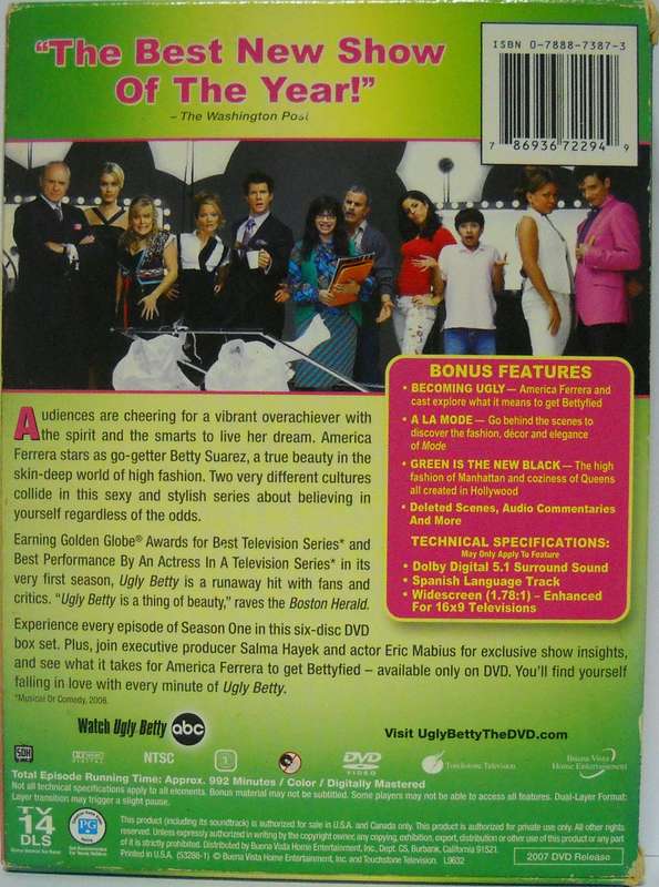 Ugly Betty Season 1 (DVD)